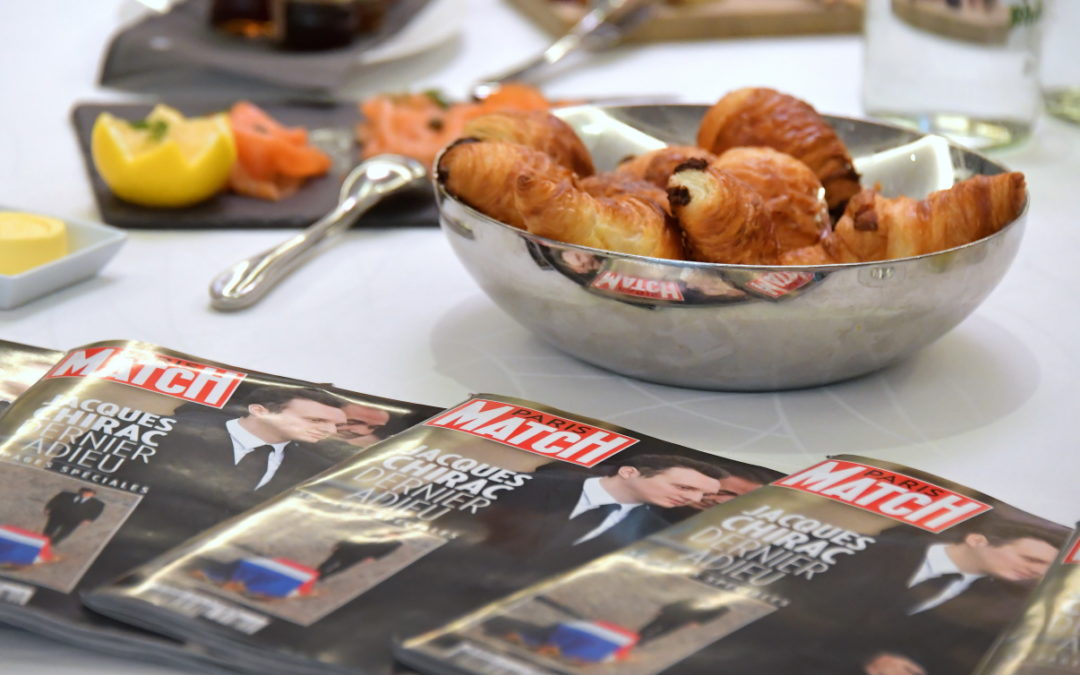 Petit-Déjeuner de Paris Match à Lausanne