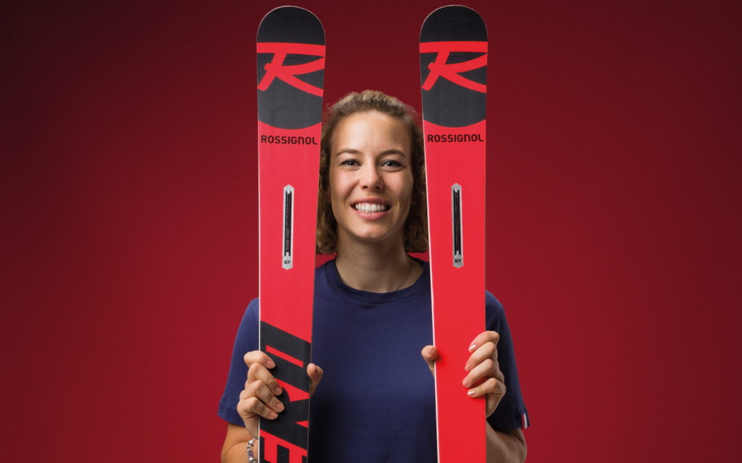Michelle Gisin, le bonheur sur les skis